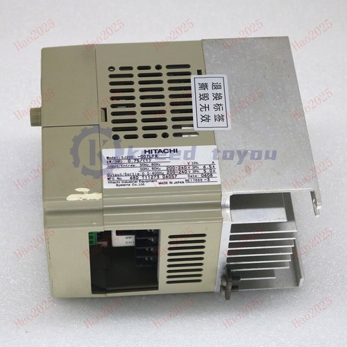 1Pcs used  SJ200-007LFR Hitachi Inverter 0.75KW 220V - Picture 2 of 6
