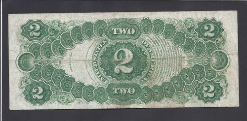 $2 1917 UNITED STATES NOTE @ LEGAL TENDER @ - Picture 2 of 2