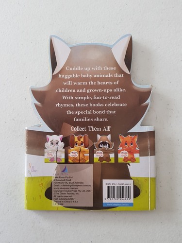 Hugs & Kisses Board Book - Grandma Loves Me 2017 Lake Press Raccoon - Imagen 2 de 11