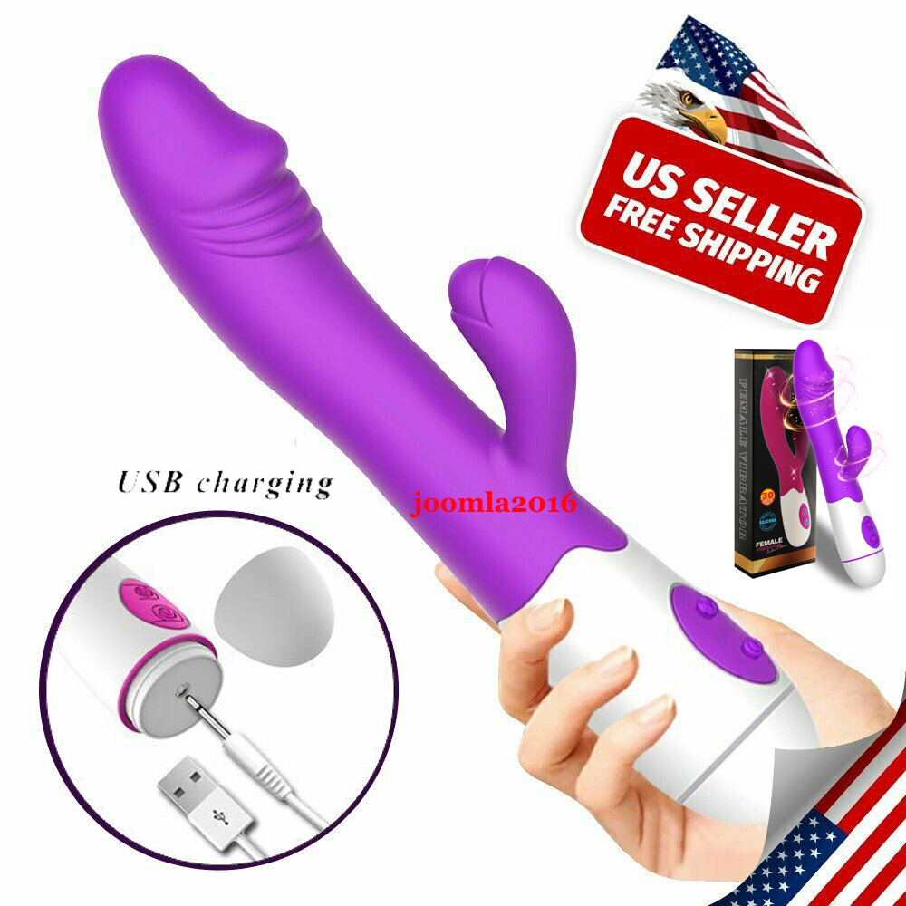 Sex Toy For Women Multispeed Rabbit Dildo Female Vibrator G-Spot Anal  Massager