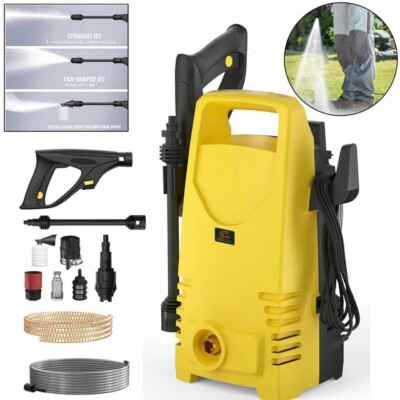 #ad Homeamp; Garden High Pressure Washer3 IN 1 Power Jet NozzleHigh Power Portable... $93.65