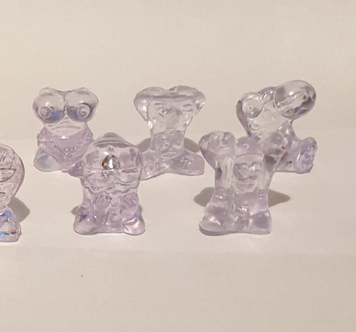 Crazy Bones Gogo's Football (Sports) Nice Mix of ICE CLEAR & Jelly - Picture 3 of 3