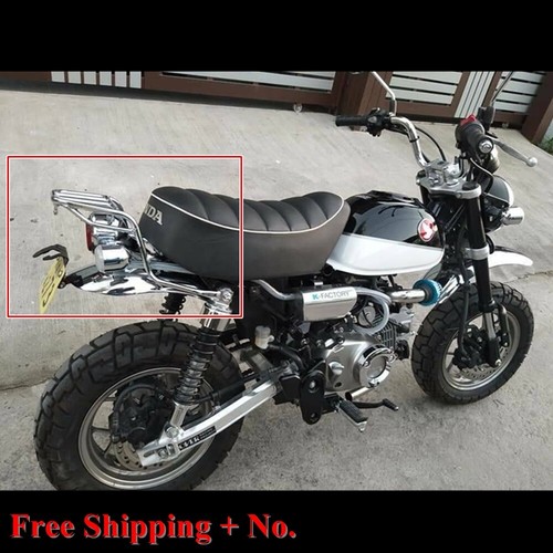 Gepäckträger hinten für Honda Monkey 125 Carry schwarz Zubehör Motorradteile  - Bild 1 von 8