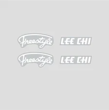Lee Chi -  Caliper decals in White