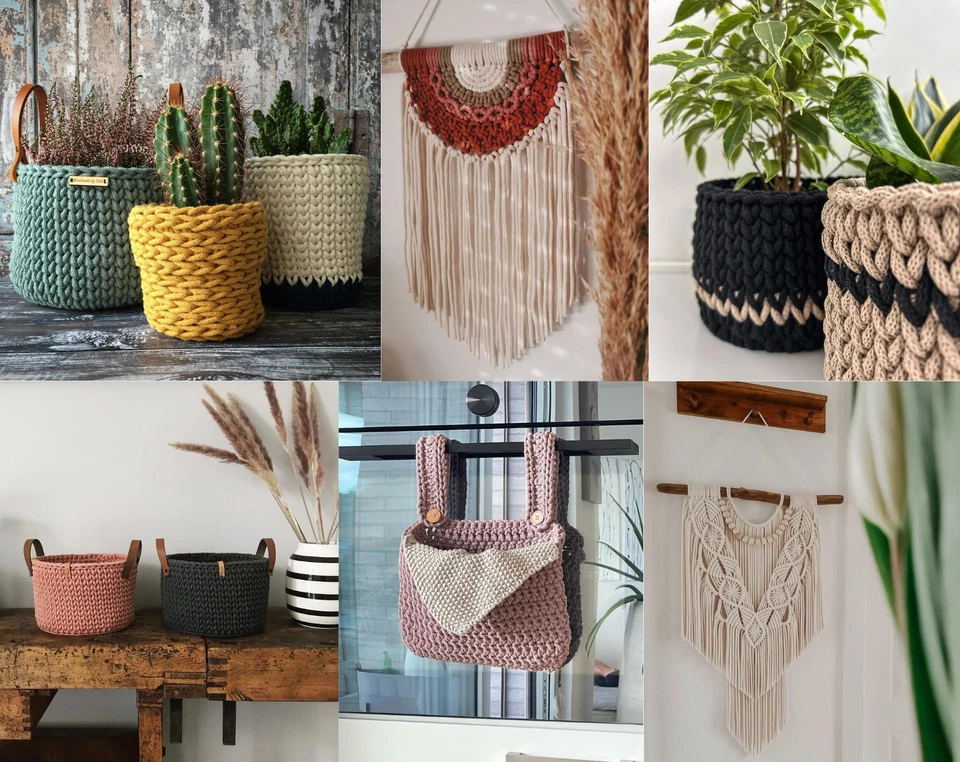 BOBBINY 5mm Premium cordoncino intrecciato 100 m filo uncinetto macramè 50 colori - Immagine 4 di 4