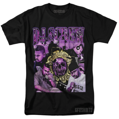 DJ Screw Houston H-Town Screwston vtg Graphic design T-Shirt | eBay