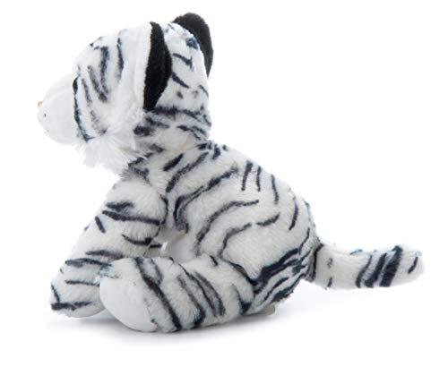 Peluche Tigre, Regali per Bambini, Animali Zoo Wild Onez, Tigre Bianca - Foto 7 di 8
