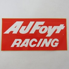 AJ Foyt Racing Decal IndyCar Indy 500