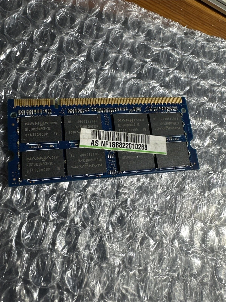 Nanya 2 GB DDR2 PC2-5300S 667 MHz NT2GT64U8HD0BN-3C memoria notebook - Immagine 3 di 3