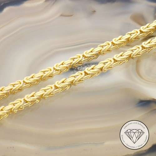 Wert 8.020,- Königskette 585er Gold 14 KT 79 cm Gold XXYY - Bild 3 von 4