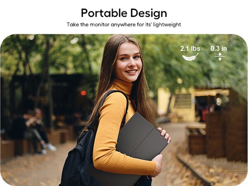 UPERFECT 4K Portable Monitor 18.4" UHD 3840*2160 USB C Extend Screen 100% sRGB - Picture 13 of 24