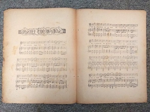 Juego de 6 suplementos de canciones patrióticas escasos raros de periódico SF Examiner 1898 - Imagen 19 de 21