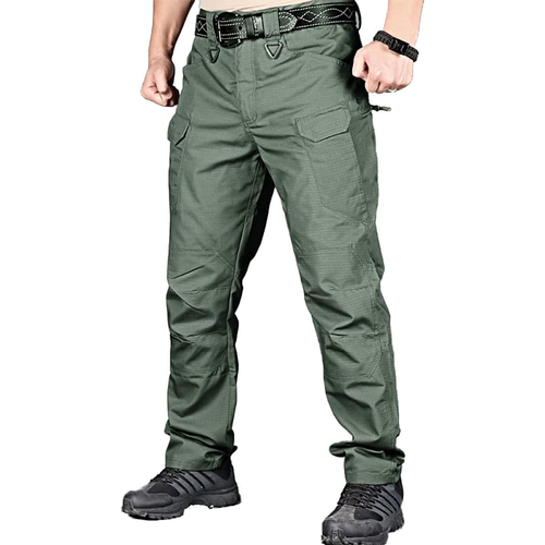 Men's Work Cargo Pants Tactical Combat Pants Outdoor Hiking Waterproof Trousers - Picture 8 of 33