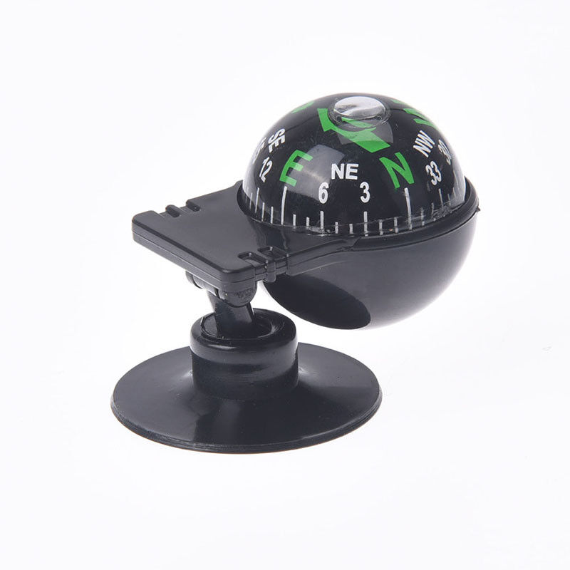 Pocket Ball Dashboard Mount Navigation Compass Car Boat Truck Suction Black q PT