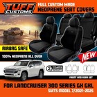 TUFF Customs Neoprene Seat Covers for Landcruiser 300 Series GX GXL 7/2021-25