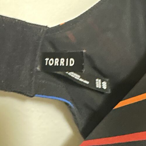 Torrid Bra 40D Lightly Lined Wire-Free Bra Everyday 360° Back Smoothing Stripes - Picture 4 of 5