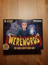 Werewords Bezier Games Hidden Identity Word Game Board Game, Opened, Unplayed