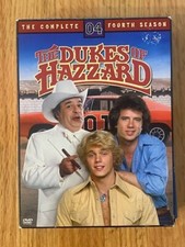 THE DUKES OF HAZZARD - THE COMPLETE FOURTH SEASON (1981-1982) DVD 2005 LIKE NEW