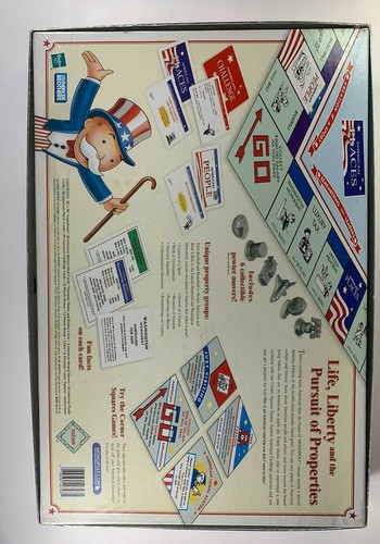 The AMERICA Special Edition 2002 Monopoly Game BRAND NEW SHRINK WRAP INSIDE BOX - Picture 5 of 5