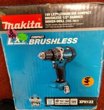 Makita Hammer Drill, 18V, Tool Only, XPH12Z, New In Box ✓