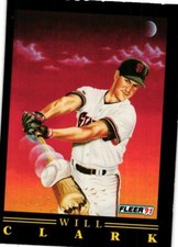 1991 Fleer #2 Will Clark Pro-Visions