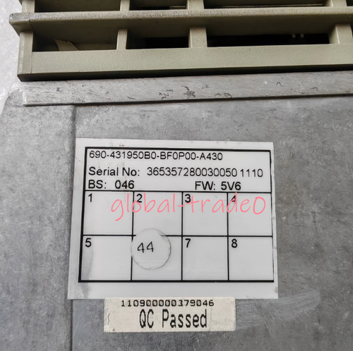690-431950B0-B00P00-A430 Used Frequency Converter 690-431950B0-B00P00-A430 - Picture 4 of 9