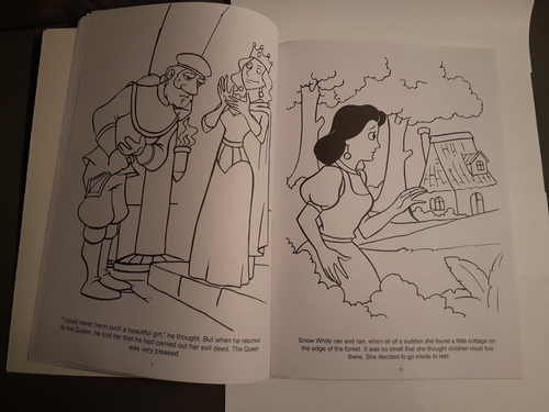 NEW Color the Story - Snow White And The Seven Dwarfs - Classic Tales Coloring - Picture 12 of 13