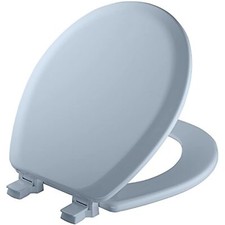 MAYFAIR 841EC 034 Cameron Toilet Seat will Never Loosen and Easily Remove,