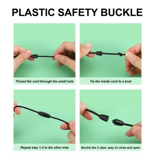 Plastic Lanyards Buckle Breakaway Safety Clasp Breakaway Clasps Jewelry Making - Picture 3 of 12