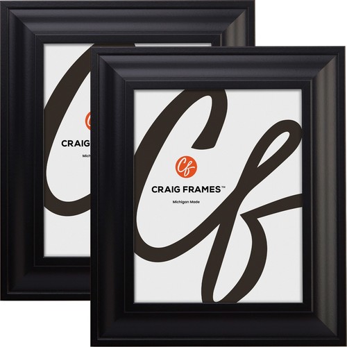 Craig Frames 2" Wide Modern Black Wall Decor Picture Frames & Poster Frames - Picture 11 of 12