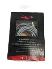 New Rocketfish RF-G1206 In-Wall S-Video Cable (24FT/ 7.3M)