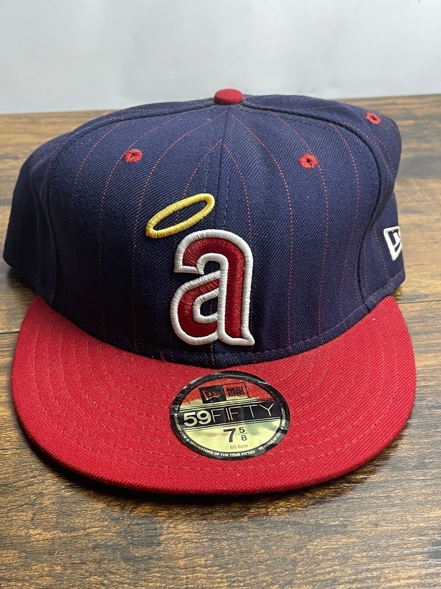 【海外限定】New Era 59FIFTY MLB California Angels Indigo New Era CALIFORNIA ANGELS MLB Cooperstown Collection 59Fifty