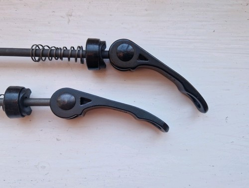 Black QR Quick Release Skewer Cycle Axle Hub Lever for Bike Wheel Front & Rear🔥 - Picture 20 of 24