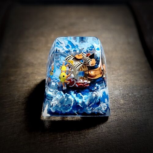 ONE PIECE/ Thousand Sunny Artisan Keycap| Anime Keycap, Artisan Anime Keycap - Picture 6 of 10