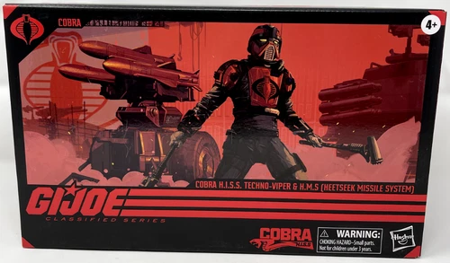 Hasbro G.I.Joe Classified Cobra H.I.S.S. Techno-Viper & H.M.S 111