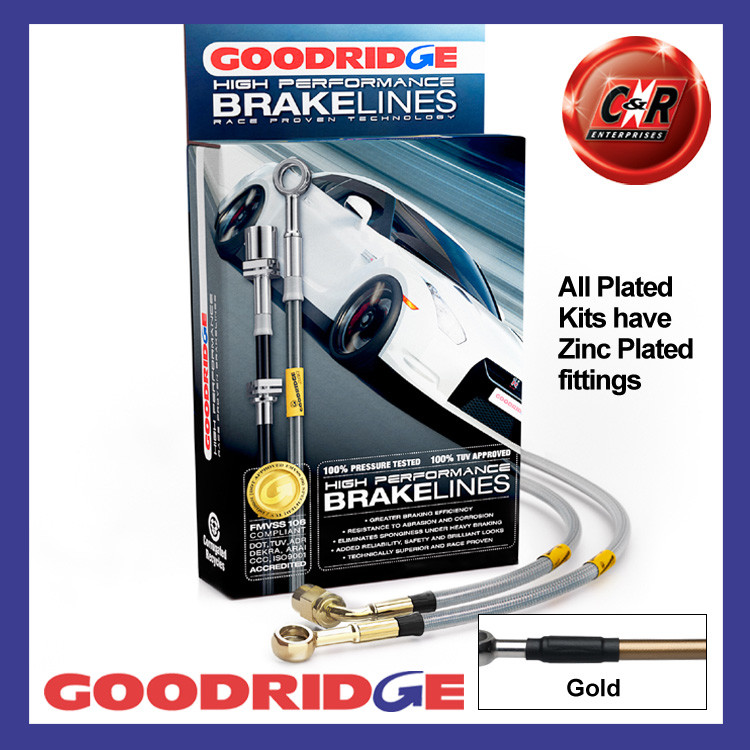 Vauxhall Astra MK4 Conv 2.2 rrdrums 01-06 oro Goodridge mangueras SVA0750-4P-GD Vauxhall Astra MK4 Conv 2.2 rrdrums rrdrums rrdrums 01-06 oro Goodridge mangueras SVA0750-4P-GD fe654d