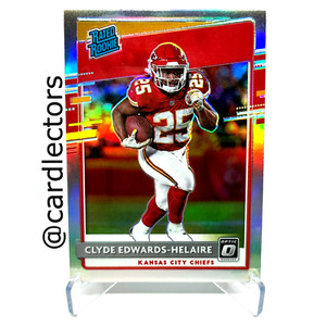 2020 Donruss Optic CLYDE EDWARDS-HELAIRE #171 Rated Rookie Silver Holo PRIZM SP