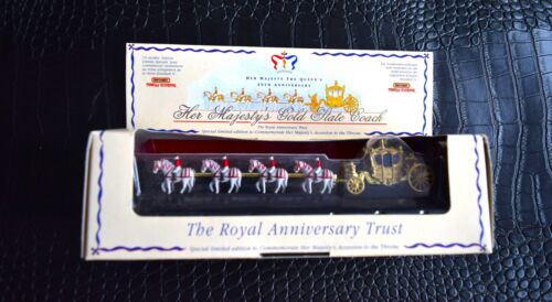 Matchbox Models Her Majesty's Gold State Coach 40th Anniversary Queen Elizabeth - Bild 6 von 6