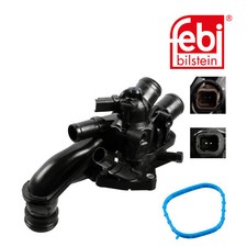 FEBI BILSTEIN Thermostat Kühlmittel mit Dichtung für Peugeot 207 CC 308 I WD 