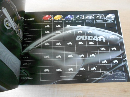 2003 Ducati Monster Motorcycle Dealer Sales Brochure Original Info Specs - Picture 8 of 10