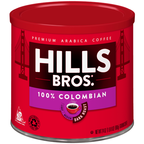 (2 pack) Coffee 100% Colombian Ground Coffee, Dark Roast, 24 Oz - Picture 6 of 8