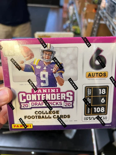 2020 Panini Contenders Draft Picks Football Hobby Box Sealed