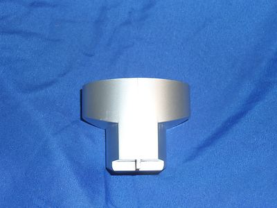 BETTER LIVING  Aviva I Locking Soap Dispenser BOTTOM RETAINER SATIN SILVER 