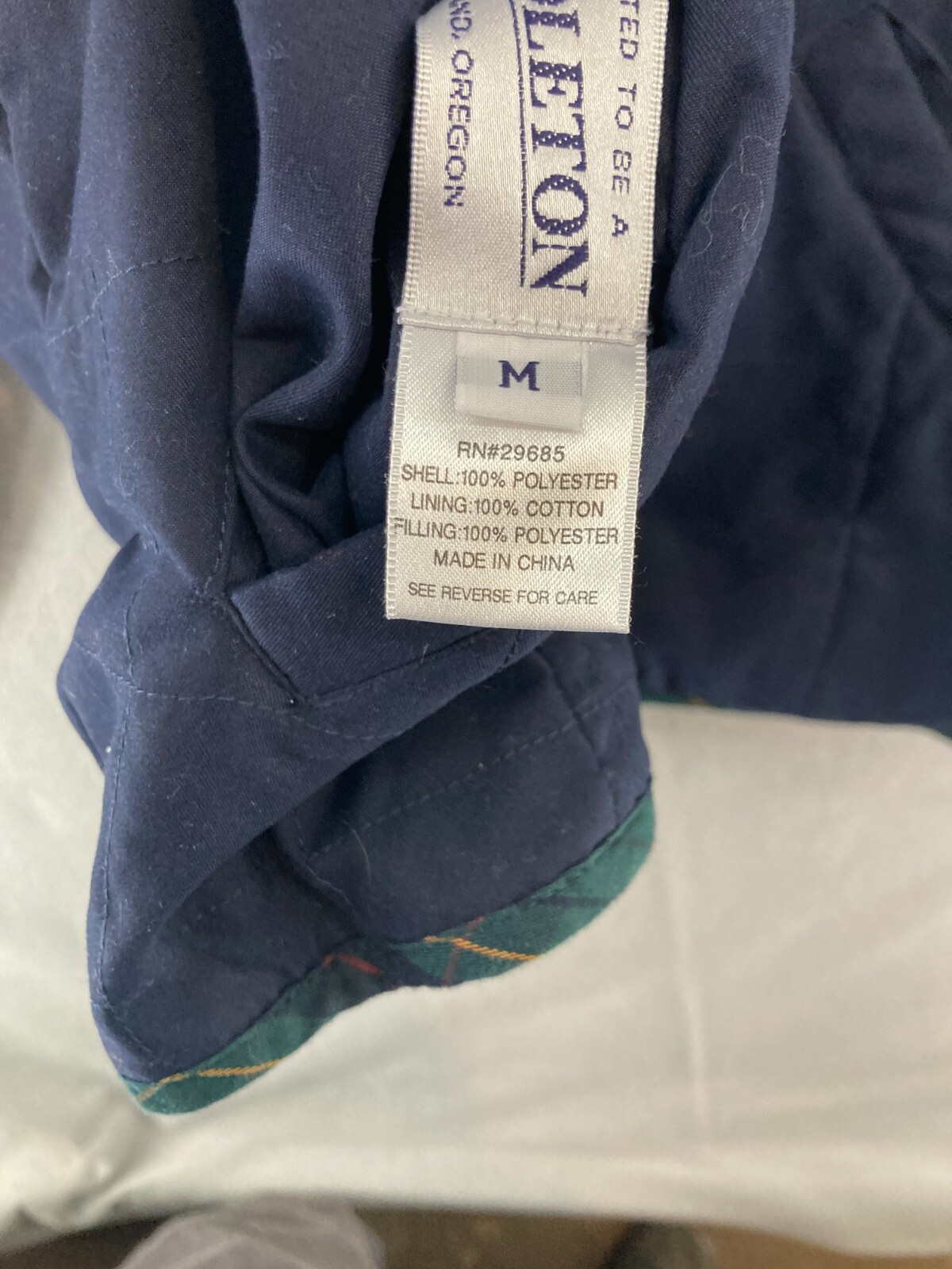 Pendleton Womens Reversable Jacket Medium Plaid F… - image 8