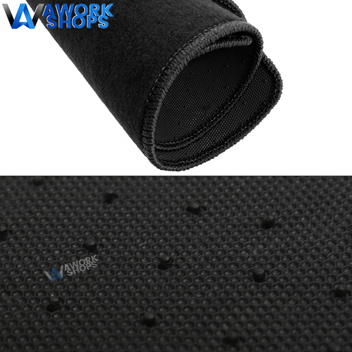 Fits 06-11 GS300 GS350 4Dr Nylon Black Floor Mats Carpets w/ Red Sport - Picture 2 of 3