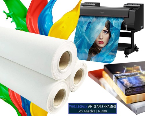 Digital Inkjet Canvas Roll Aqueous, Eco Solvent 16"-60" Waterproof Printing Sale - Picture 45 of 63