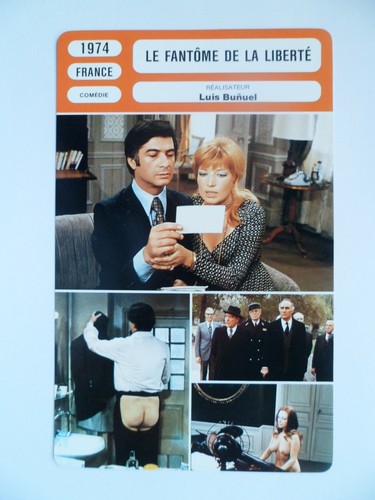 KINOKARTE 1974 LE PHANTOME DE LA LIBERTE Julien Bertheau Jean Claude Bri