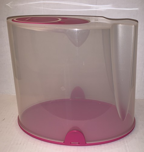 TUPPERWARE Fucsia Extra L Modular Mates Tapa Abatible Cereal/Contenedor de Almacenamiento - Imagen 1 de 7