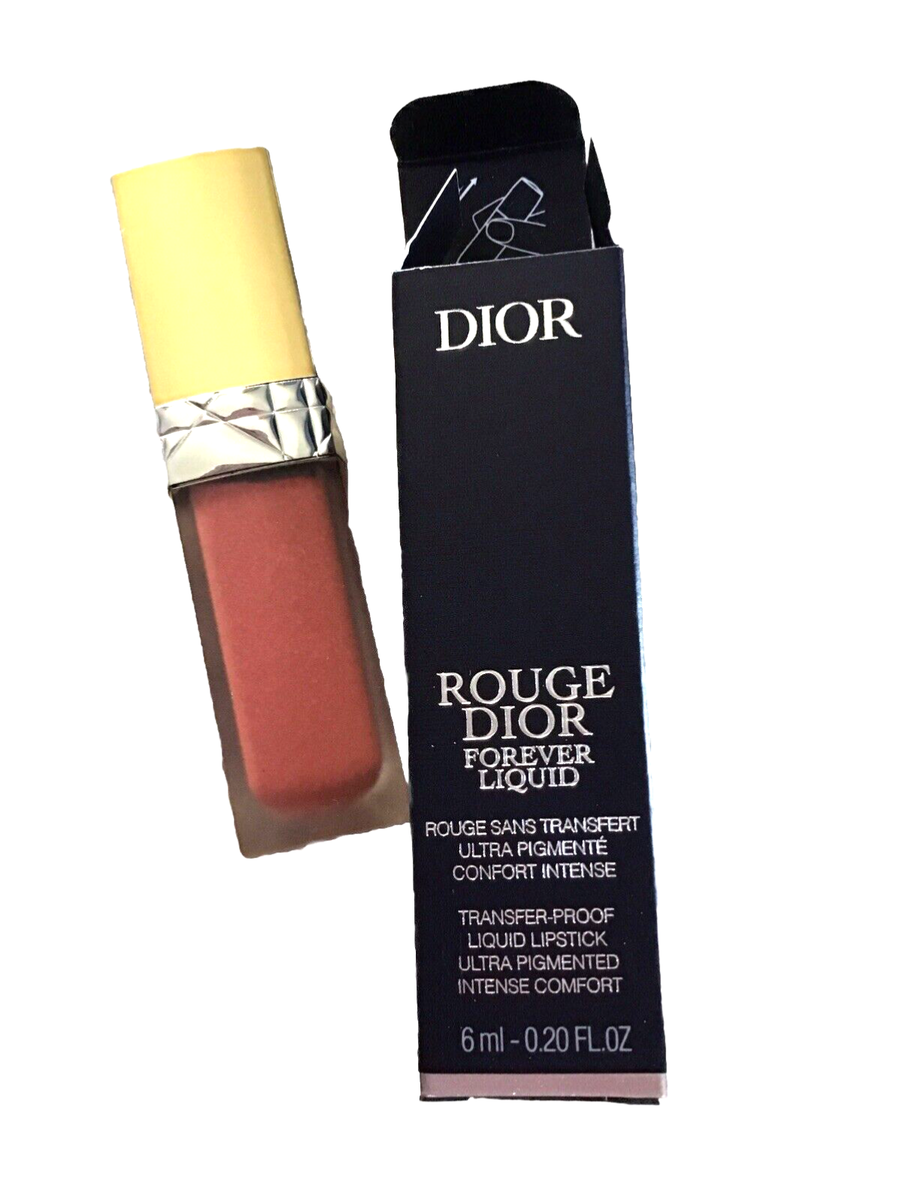 Dior Rouge Dior Forever Liquid Sequin Glitter 353 Liaison Limited Edition New Dior Rouge Dior Forever Liquid Sequin Glitter 353 Liaison Limited Edition New