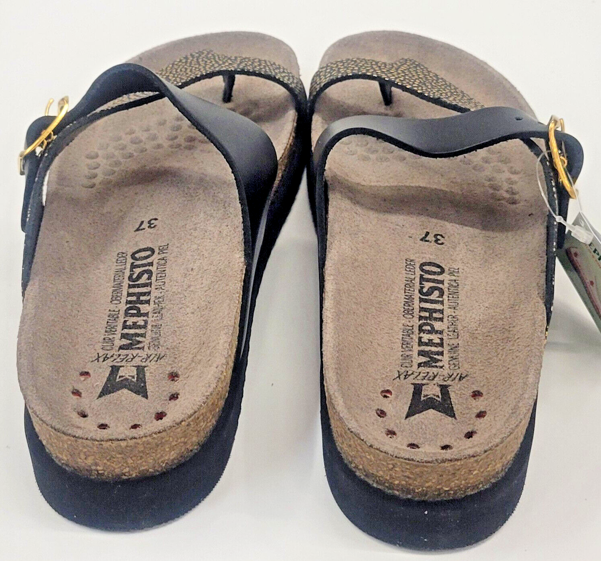 Mephisto Womens Helen Mix Gold Condor Black Waxy 37 (US-7) | eBay